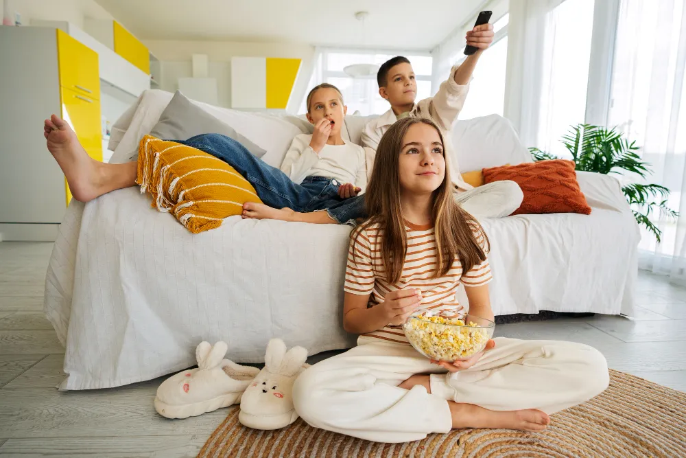Föräldrakontroll-inställningar i TiviMate IPTV-app för att begränsa kanalåtkomst för barn